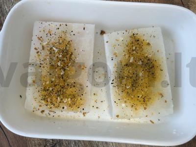 Keptas plekšnės filė grietinėje Žingsnis 1