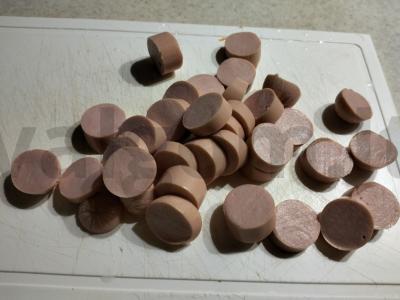 Greiti makaronai su dešrelėmis Žingsnis 2