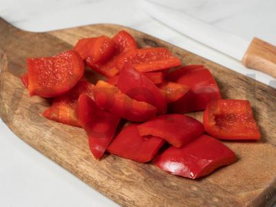 Šašlykai iš lašišos ir daržovių Žingsnis 4