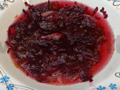 Marinuoti burokėliai su svogūnais Žingsnis 5