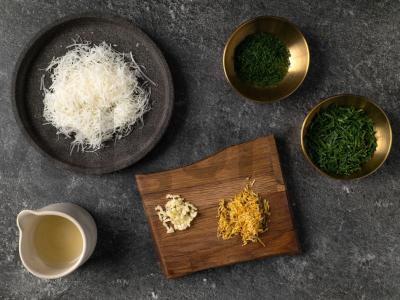 Olandų blynas su silke silpnos druskos Žingsnis 1