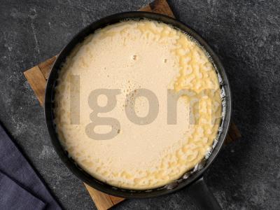 Olandų blynas su silke silpnos druskos Žingsnis 3