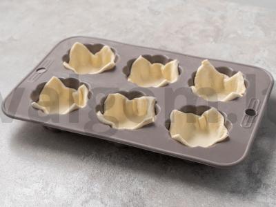 Sluoksniuotos tartaletės su mėsos kukuliais Žingsnis 2