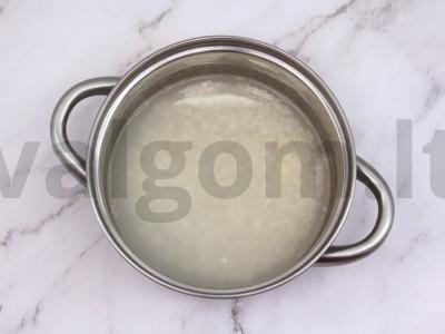 Bento su onigiri kamuoliukais vaikams Žingsnis 2