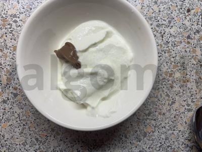 Varškės blynai su jogurtu ir bananais Žingsnis 5