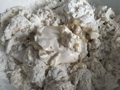 Vatrushkos „Obuolių-cinamono suktinukai“ Žingsnis 3