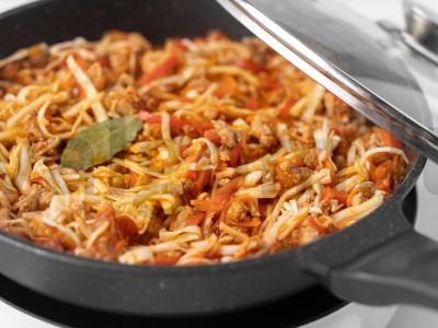 Troškinta kopūstai su faršu Žingsnis 8