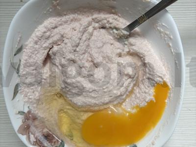 Varškės blyneliai su vyšnių džemu Žingsnis 5