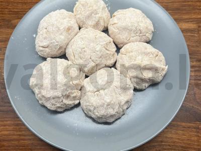 Troškintos vištienos kotletai su žaliąja pupelių Žingsnis 3