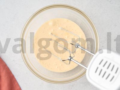 Kremiškas ledai su kokosų drožlėmis Žingsnis 2