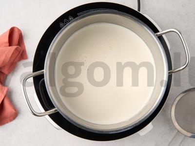 Kremiškas ledai su kokosų drožlėmis Žingsnis 3