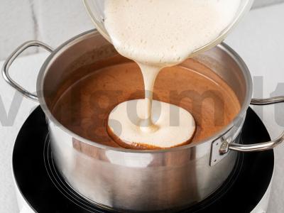 Namų šokoladinis ledai Žingsnis 4