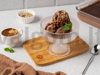 Namų šokoladinis ledai pagrindine nuotrauka