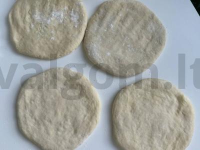 Hachapuri keptuvėje per 60 minučių Žingsnis 5