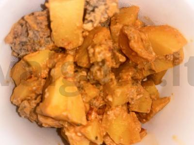 Mėsa prancūziškai su kečupu pagrindine nuotrauka