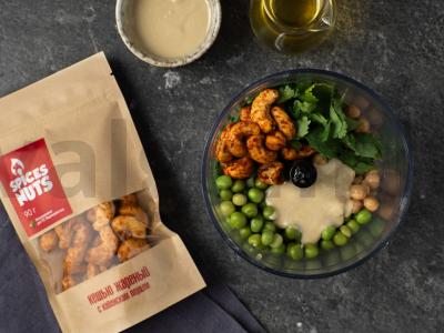 Žaliojo žirnio humusas su anakardžiais Žingsnis 2