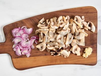 Makaronai su midijomis Žingsnis 2