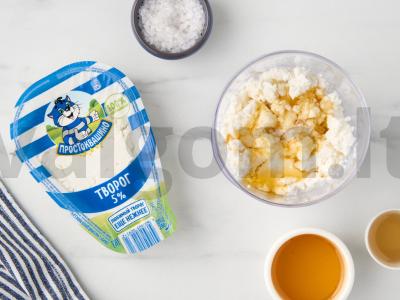 Namų varškės ledai Žingsnis 1