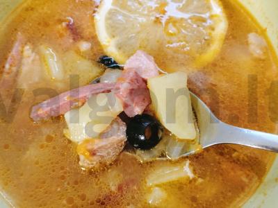 Skani ir aromatinga mišri sriuba Žingsnis 11