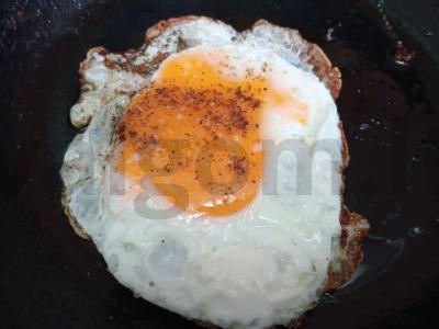 Ciabatta sumuštinis su kiaušiniu ir alyvuogėmis Žingsnis 5