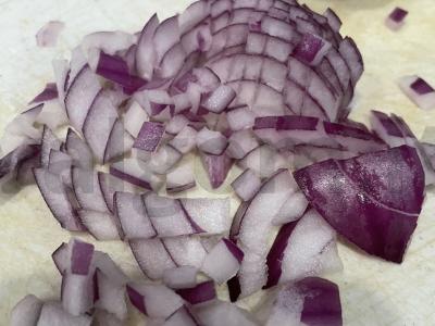 Lengvas salotas „Sveikata“ su avokadu Žingsnis 1