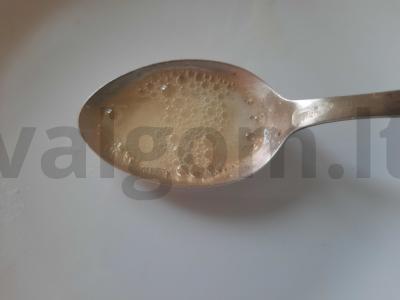 Manų blynai su kokosų pienu Žingsnis 3