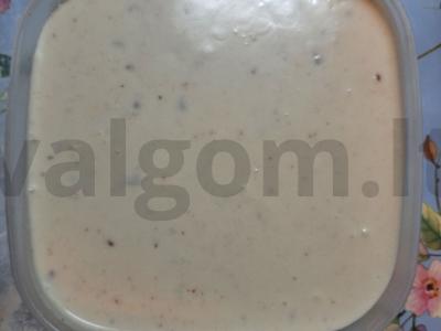 Bananų ledai su šokolado drožlėmis Žingsnis 3