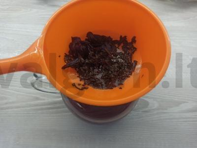 Šaltas arbatos gėrimas su daugiasluoksniu skoniu Žingsnis 3