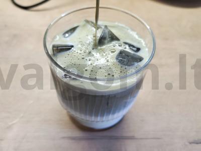Matcha ledai su karameliniu sirupu Žingsnis 5