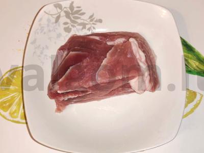 Namų stiliaus šoninė Žingsnis 1