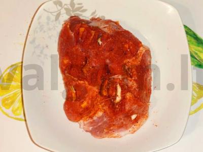 Namų stiliaus šoninė Žingsnis 4