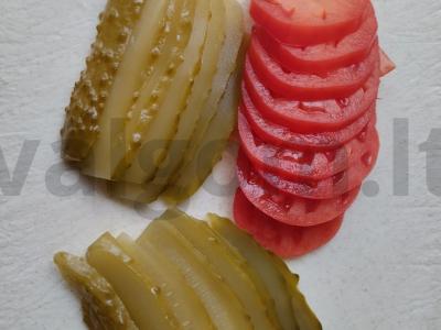 Kiaulienos kotletų burgeriai su burgerių padažu Žingsnis 1