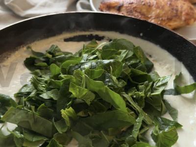 Pasta „Alfredo“ grietinėlės padaže su vištiena Žingsnis 3