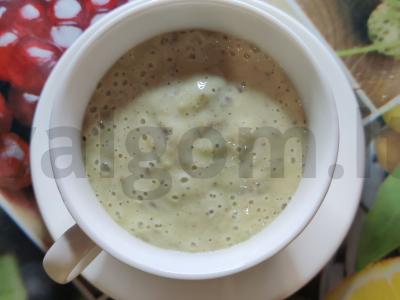 Sveikatos kokteilis su linų sėmenimis pagrindine nuotrauka