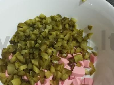 Olivje su sausainiais Žingsnis 1