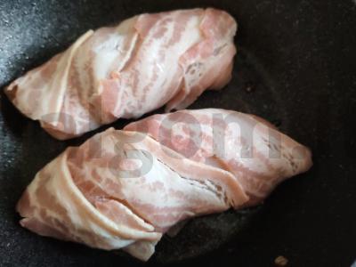 Ritinys su grybais ir bekonu Žingsnis 11