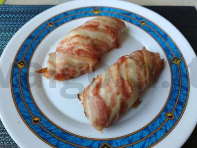 Ritinys su grybais ir bekonu Žingsnis 12