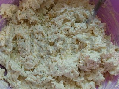 Baklažanų ritinėliai su dešrainiu sūriu Žingsnis 7