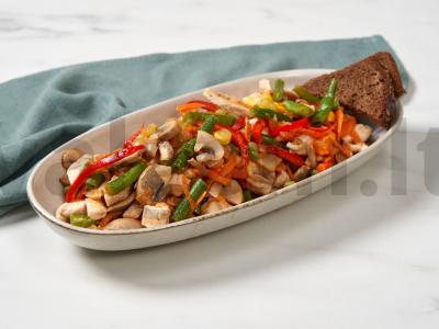 Vištiena su meksikietiška mišiniu pagrindine nuotrauka