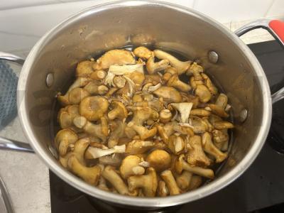 Šalavijas su svogūnais grietinėlės padaže Žingsnis 1