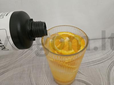 Gaivus limonadas iš sulčių ir apelsinų Žingsnis 4