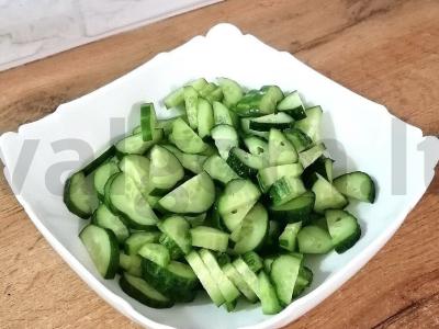 Vitaminų salotas su kalendra Žingsnis 2