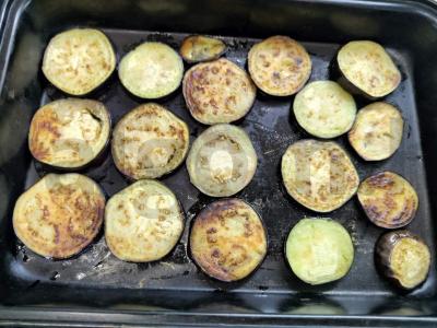 Kepsnys su faršu, baklažanais ir pomidorais Žingsnis 2