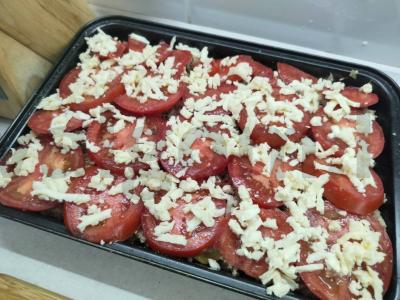 Kepsnys su faršu, baklažanais ir pomidorais Žingsnis 5