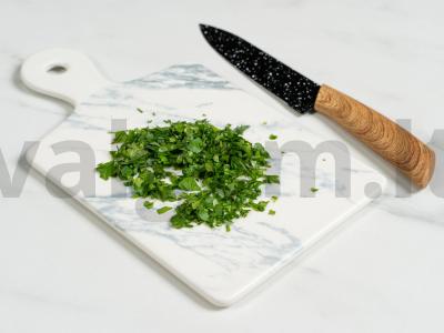 Sūrio ir žolelių ritinys Žingsnis 4