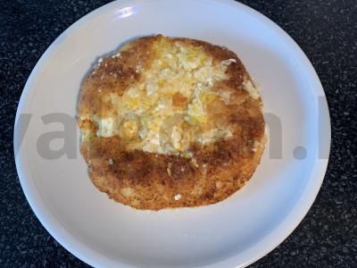 Varškės pyragas su mandarinais Žingsnis 5