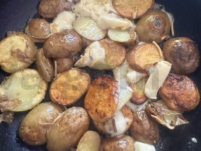 Greita bulvių apkepą Žingsnis 5