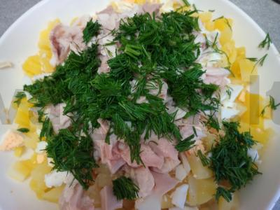 Šaltibarščiai su virtais vištienos šlaunelėmis ant duonos kvaso Žingsnis 5