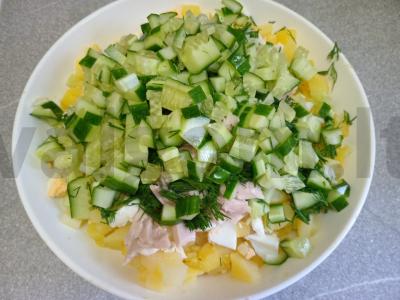 Šaltibarščiai su virtais vištienos šlaunelėmis ant duonos kvaso Žingsnis 6