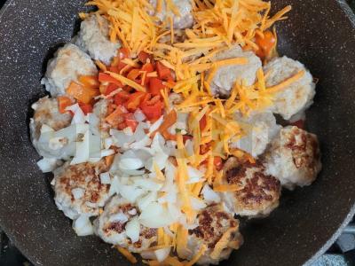 Skani makaronai-mazgai su kotletais Žingsnis 3